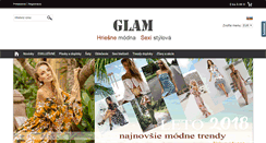 Desktop Screenshot of glam.sk