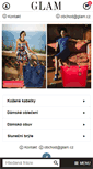 Mobile Screenshot of glam.cz