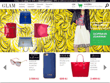 Tablet Screenshot of glam.cz